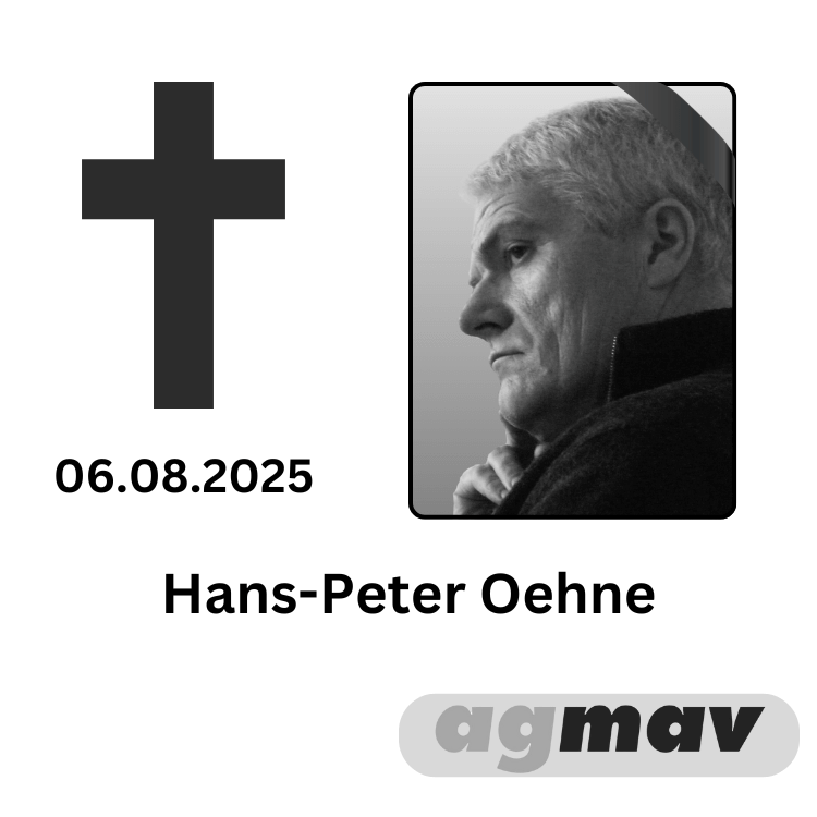 Der agmav-Vorstand trauert um Hans-Peter Oehne